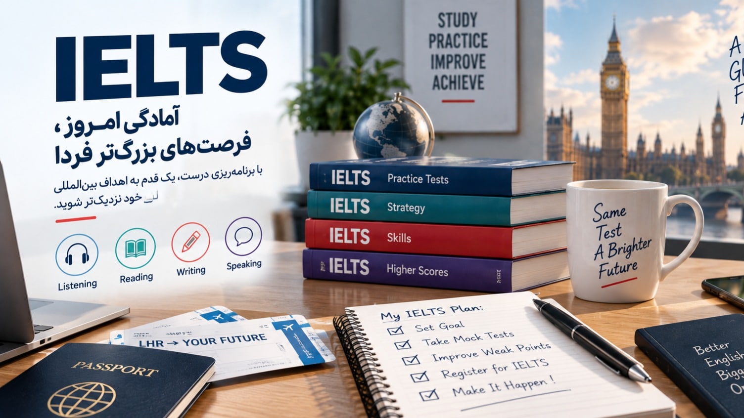 قبل از ثبت نام آزمون آیلتس